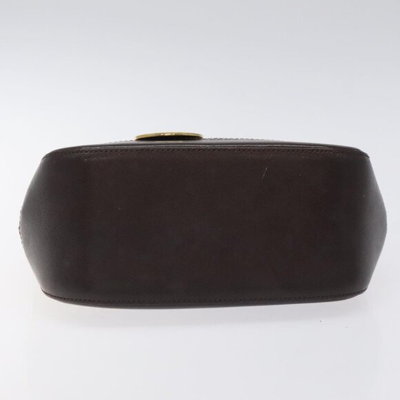 BURBERRY Nova Check Hand Bag Canvas Beige Auth 120467 - Picture 6 of 16